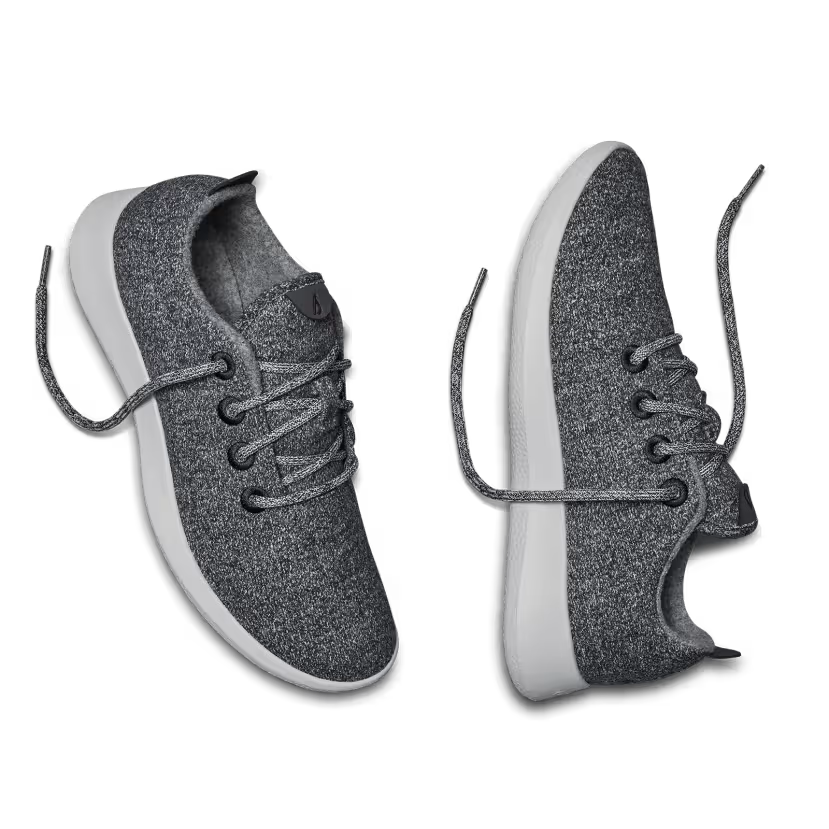 Men's Wool Runner, Natural Grey (Light Grey)