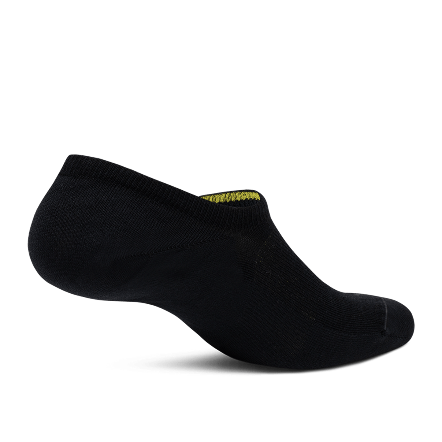 Unisex Anytime No Show Sock, Natural Black